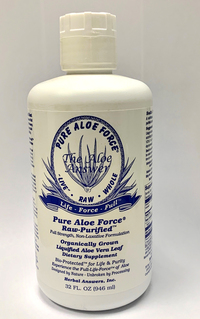Pure Aloe Force&reg; Juice, 32 fl oz / 946 ml (Herbal Answer)