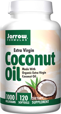 Coconut Oil - 1,000 mg 120 softgels (Jarrow Formulas)