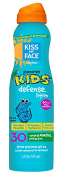 Kids Defense Sunscreen Spray&reg; - SPF 30, 6 fl oz (Kiss My Face)