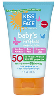Baby's First Kiss Mineral Sunscreen Lotion - SPF 50 4 fl oz (Kiss My Face) 