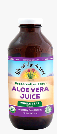 Aloe Vera Juice, Organic, 16 fl oz (Lily of the Desert)