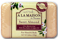 Hand &amp; Body Soap - Sweet Almond, 8.8 oz (A La Maison)