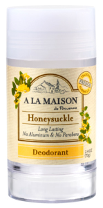 Aluminum-Free Deodorant - Honeysuckle, 2.4 oz (A La Maison)