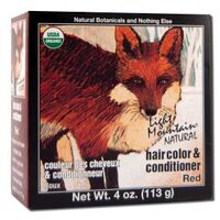 Natural Hair Color &amp; Conditioner - Red, 4 oz (Light Mountain)