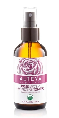 Organic Rose Water Hydrolat Toner, 2 fl oz (Alteya Organics)