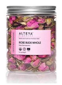 Organic Rose Buds Whole, 1.41 oz (Alteya Organics)