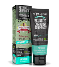 Activated Charcoal Toothpaste - Spearmint, 4 oz (My Magic Mud)