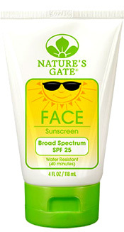 Face Sunscreen - SPF 25 4 fl oz (Nature's Gate)