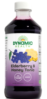 Elderberry &amp; Honey Tonic, 8 fl oz (Dynamic Health)