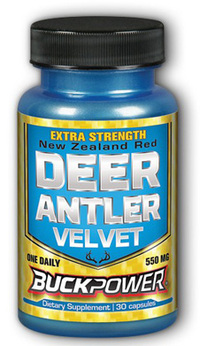 Deer Antler Velvet - 550 mg, 30 capsules (Natural Sport)   