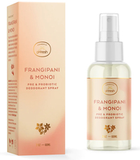 Frangipani &amp; Monoi Pre-Probiotic Deodorant Spray, 2 oz (Honestly PHresh)