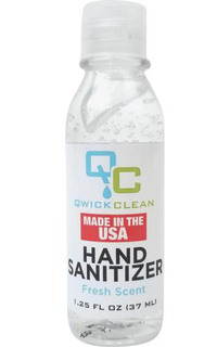 Hand Sanitizer - Fresh Scent, 1.25 fl oz (Qwick Clean)