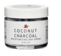 Coconut Charcoal Moisturizing Day Creme, 2 oz/ 55 g (Reviva Labs)