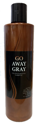 Go Away Gray Shampoo - Light Brown, 10 fl oz 