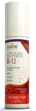 Vitamin B-12 Cream,  3 oz (Sigform)