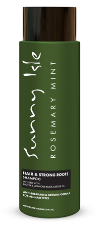 Rosemary Mint Hair &amp; Strong Roots Shampoo, 12 fl oz (Sunny Isle)