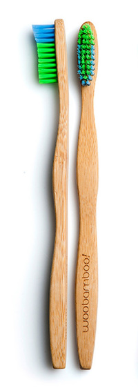 Bamboo Toothbrush, Adult Medium (Woo Bamboo)