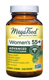 Women's 55+ Advanced Multivitamin, 60 tablets (Mega Food)
