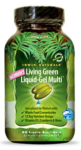 Women's Living Green Liquid-Gel Multi, 90 liquid soft gels (Irwin Naturals)