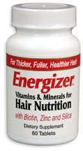 Energizer Hair Nutrition Vitamins, 60 tablets (Hobe Labs)