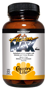 Action Max For Men, 60 tablets (Country Life)