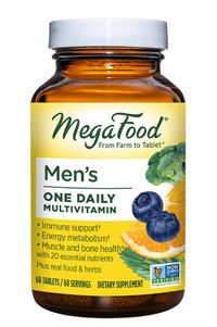 Men's One Daily Multivitamins, 60 tablets (Mega Food)