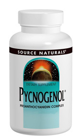 Pycnogenol - 25 mg, 24 tablets (Source Naturals)