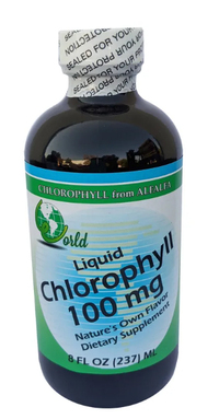 Chlorophyll Liquid - 100 mg, 8 Fl Oz (World Organic)
