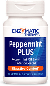 CLEARANCE SALE: Peppermint Plus&reg;, 60 softgels (Enyzmatic Therapy)
