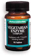 CLEARANCE SALE: Vegetarian Enzyme Complex, 90 tablets (Futurebiotics)