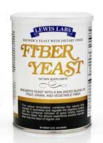 Fiber Yeast, 1 Lb (Lewis Labs)