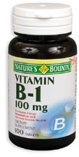 Vitamin B1 - 100 mg, 100 tablets (Nature's Bounty)
