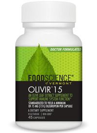 Olivir&#153; 15 Olive Leaf Extract,  500 mg - 45 capsules (Food Science)