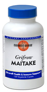 Grifron&reg; Maitake Mushroom - 500 mg, 120 vegetable caplets (Mushroom Wisdom)