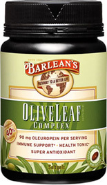 Olive Leaf Complex, 60 mini softgels (Barleans)