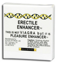 Erectile Enhancer - 250 mg, 8 capsules (Novus Optimum)