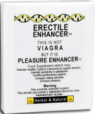 Erectile Enhancer - 250 mg, 4 capsules (Novus Optimum)