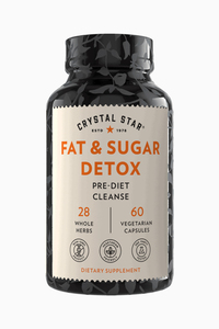 Fat &amp; Sugar Detox, 60 vegetarian capsules (Crystal Star)