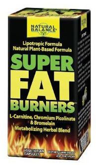 Super Fat Burners, 60 vegetarian capsules (Natural Balance)