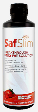 SafSlim Safflower Oil - Berry Cream Fusion, 16 fl oz /454g (Re-Body LLC)
