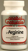 CLEARANCE SALE: L-Arginine Powder, 100 grams/3.53 oz (Anabol Naturals)