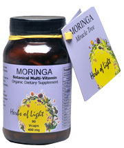 Moringa - 400 mg, 90 Vcaps (Herbs of Light)