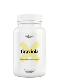 Graviola - 650 mg, 100 capsules (Supplement Spot)