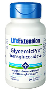 GlycemicPro&#153; Transglucosidase, 60 vegetarian capsules (Life Extension)