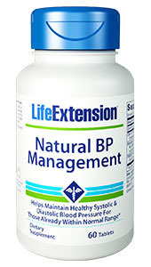 CLEARANCE SALE: Natural BP Management, 60 tablets (Life Extension)