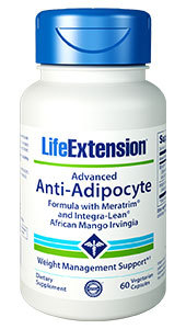 Advanced Anti-Adipocyte Formula, 60 vegetarian capsules (Life Extension)