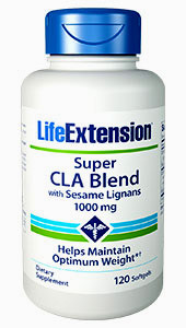 CLA Blend / Super - 1000 mg, 120 softgels (Life Extension)