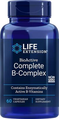 Complete B-Complex, 60 vegetarian capsules (Life Extension)