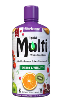 Liquid Multi - Tropical Fruit Flavor, 32 Fl Oz (Bluebonnet)
