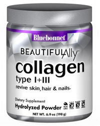 Beautiful Ally Collagen Type I + III Powder, 6.9 oz (Bluebonnet)
